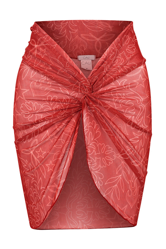 Saia Curta Transpassada Vivian