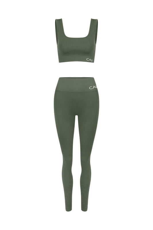 Conjunto Cali Verde Militar