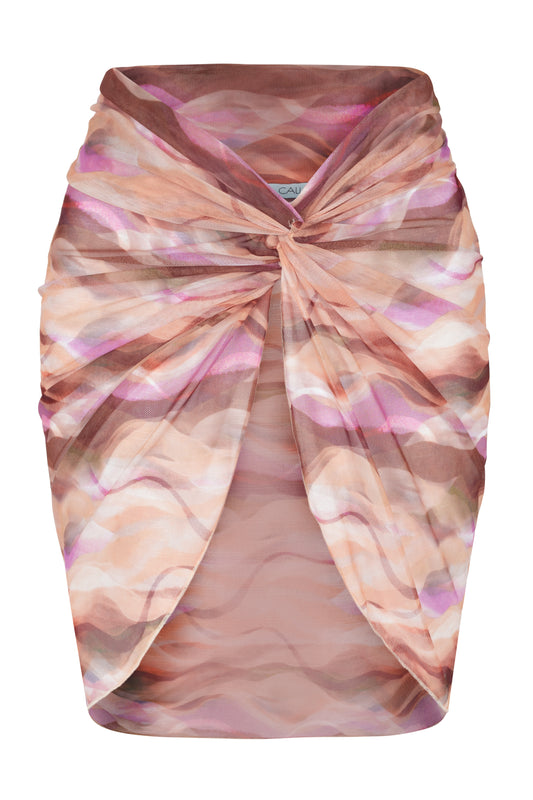 Saia Curta Transpassada Núbia