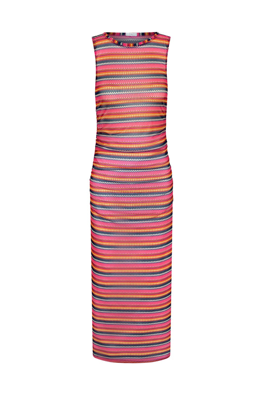 Vestido drapeado Longo Tainá