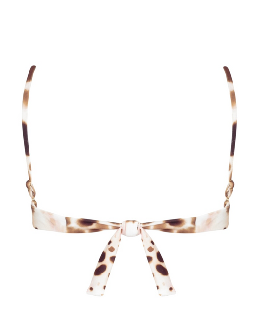 Sutiã aro quadrado alças Finas Morgana