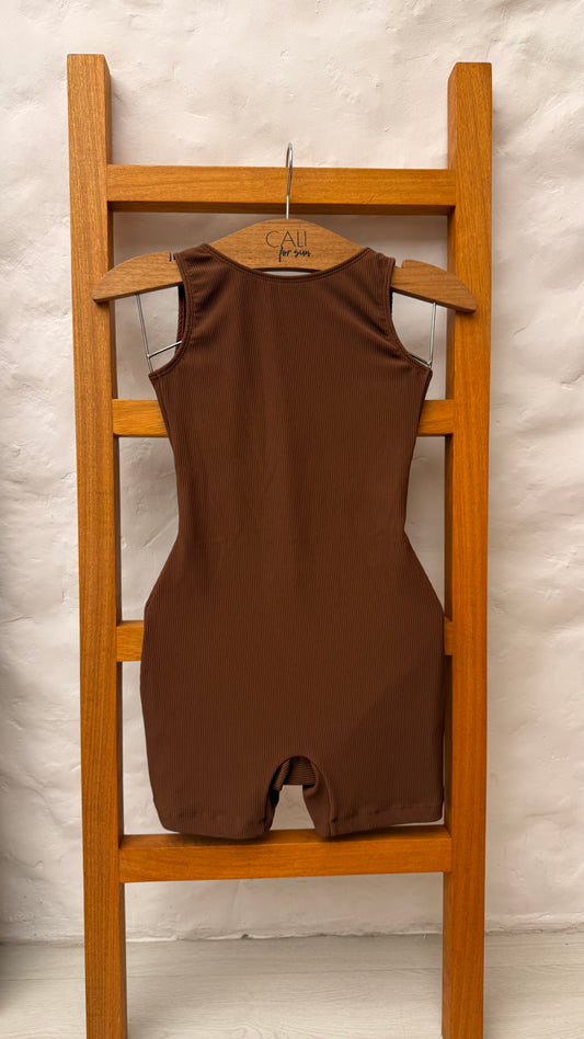 Macaquinho Modelador Marrom