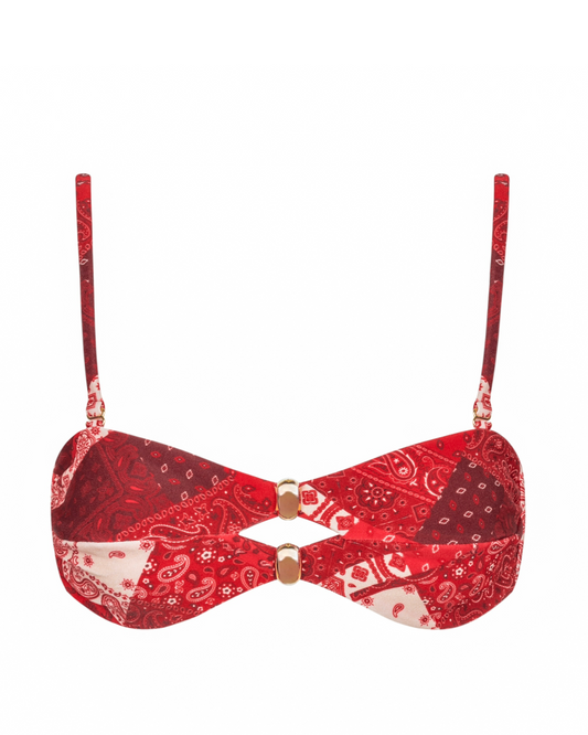 Sutiã tomara que caia com metal Alexia