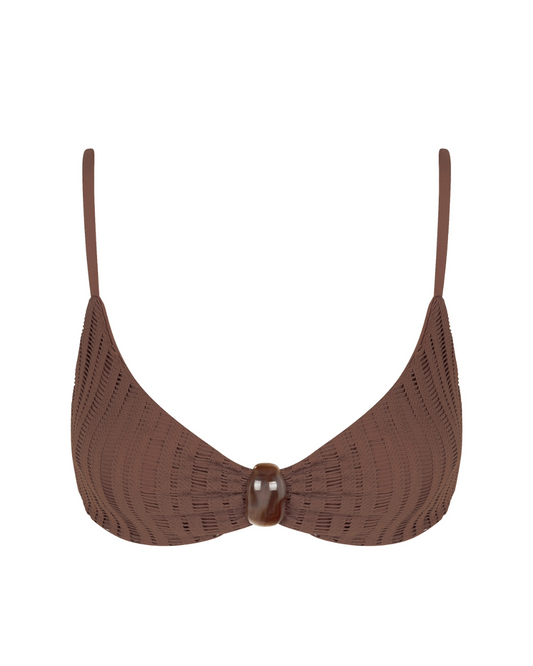 Top Inteiro com pedra frontal Miriam