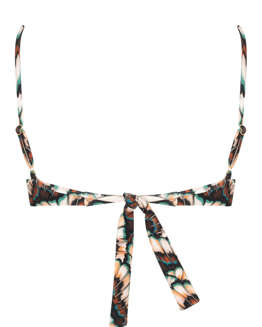 Sutiã aro quadrado alças Finas Brenda