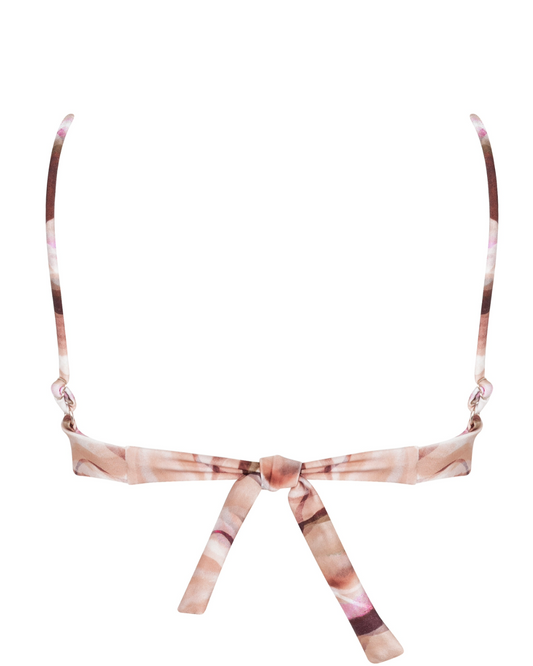 Sutiã aro quadrado alças Finas Núbia