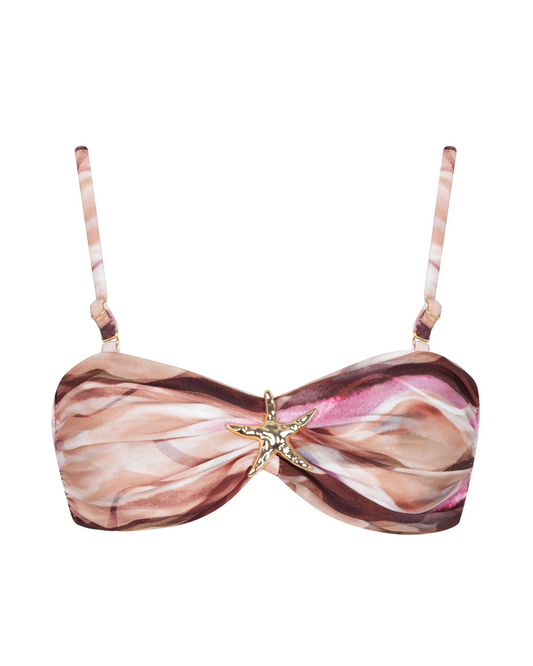 Sutiã tomara que caia com metal Núbia