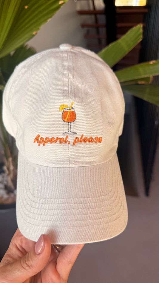 Boné Apperol, please