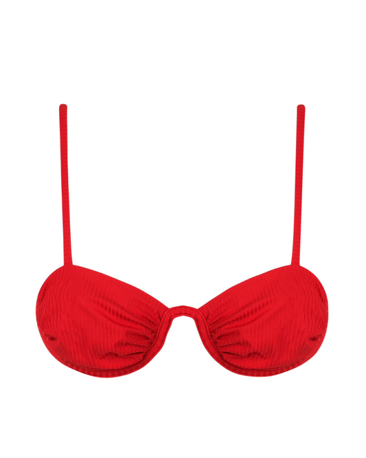 Sutiã aro quadrado alças Finas Dani