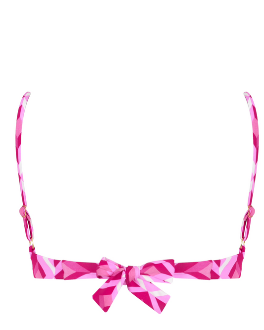 Sutiã aro quadrado alças Finas Maite