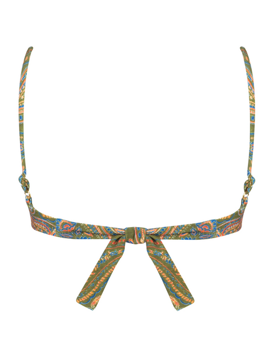 Sutiã aro quadrado alças Finas Vera