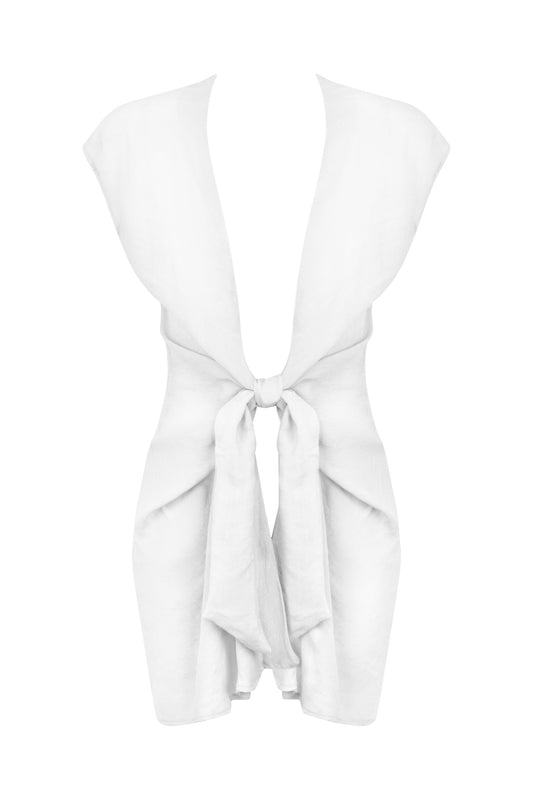 Saída Curta com Amarração Branca Bali