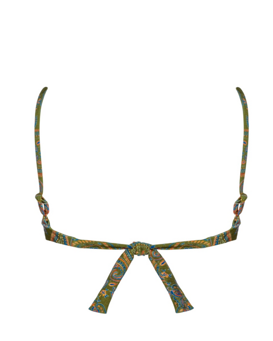 Sutiã aro quadrado alças Finas Vera