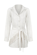 Conjunto Chemise + Saia Off white