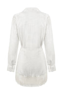Conjunto Chemise + Saia Off white