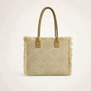 Bolsa Franjas Indy Bege Cali
