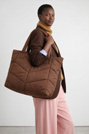 Bolsa Puffer Marrom Cali