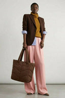 Bolsa Puffer Marrom Cali