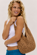 Bolsa Crochê Divine Caramelo
