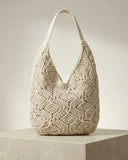 Bolsa Crochê Divine Bege