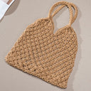 Bolsa em Macrame Pretty Caramelo