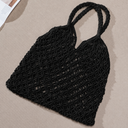 Bolsa em Macrame Pretty Preta