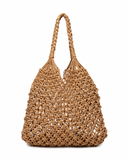 Bolsa em Macrame Pretty Caramelo