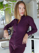 Jaqueta Esportiva Roxo
