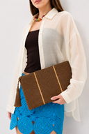 Clutch Marselha Marrom Cali