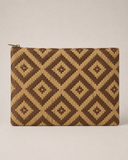 Clutch Mikonos Marrom