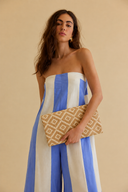 Clutch Mikonos Bege