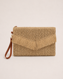Clutch Monaco Franja Caramelo Cali