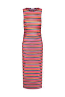 Vestido drapeado Longo Tainá