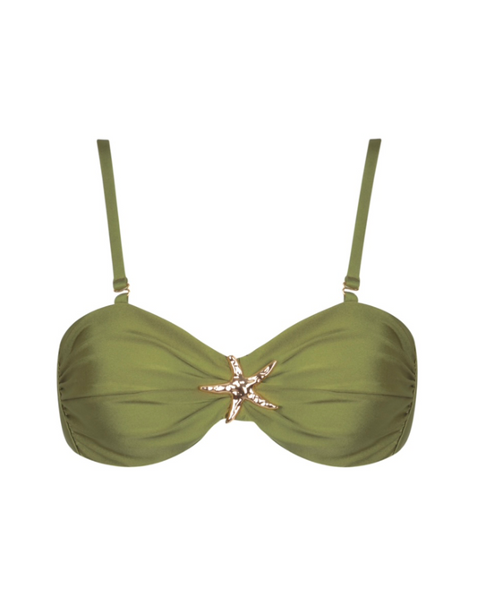 Sutiã tomara que caia com metal Samanta