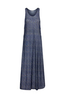 Vestido longo com detalhe lateral Margot