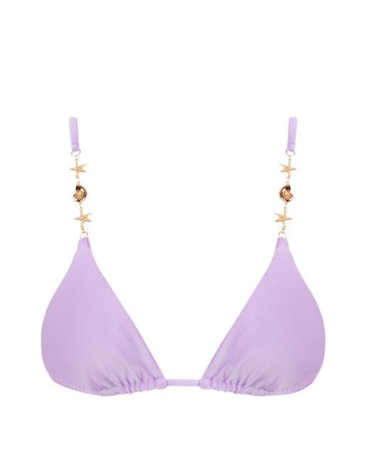 Sutiã Cortininha com metais Laís