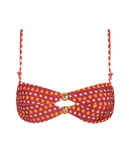 Sutiã tomara que caia dois metais Cecilia