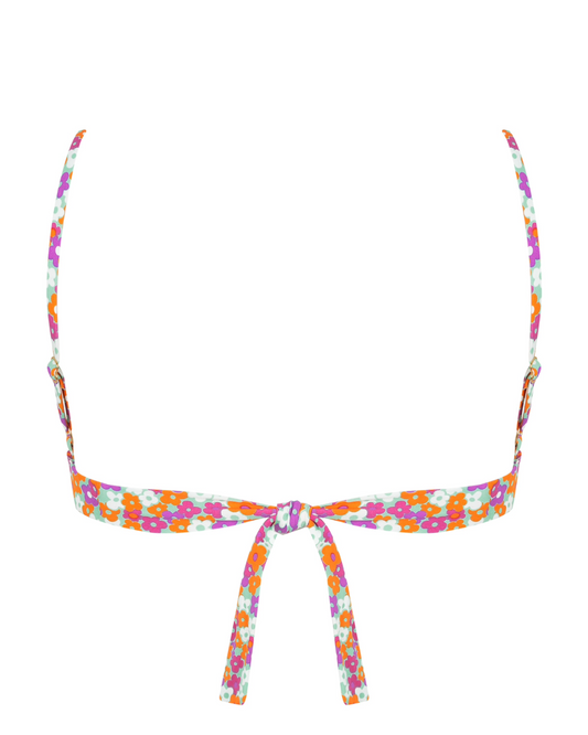 Sutiã aro quadrado alças Finas Ligia