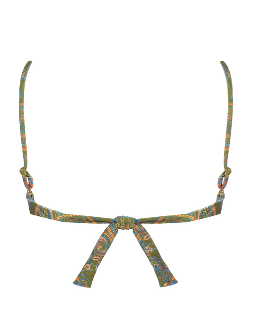 Sutiã aro quadrado alças Finas Vera