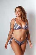 Sutiã Top Fixo Frufru Rebeca