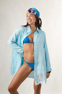 Chemise Alongada azul Cali