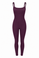 Macacão Modelador com detalhe nas costas Roxo