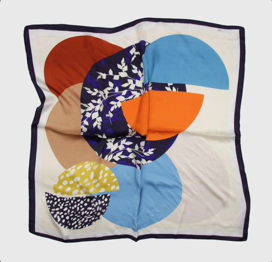 Lenço de Praia Oráculo Azul Marinho