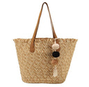 Bolsa de Palha Pompom Cali